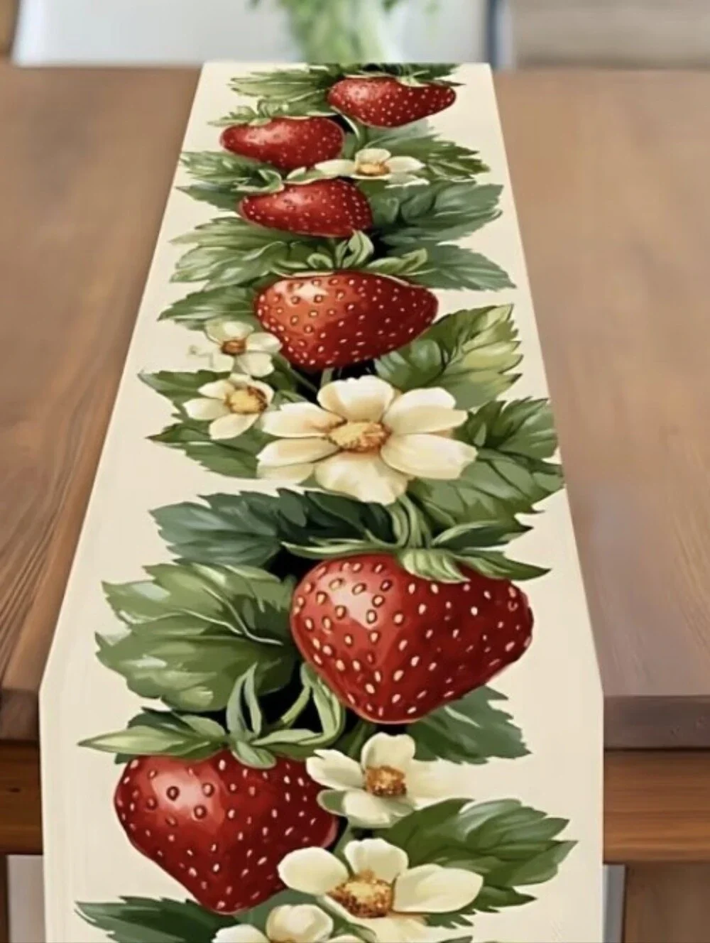 Strawberry 🍓 Decor Table Runner NEW